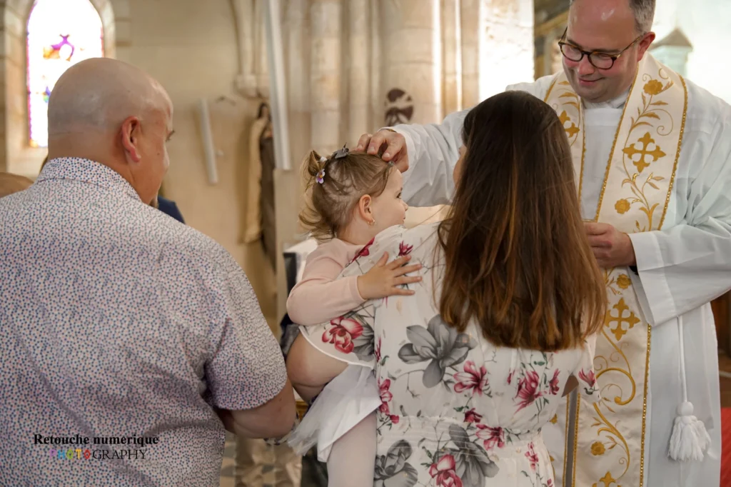 Photographe Bapteme Oise Bebe Sourire
