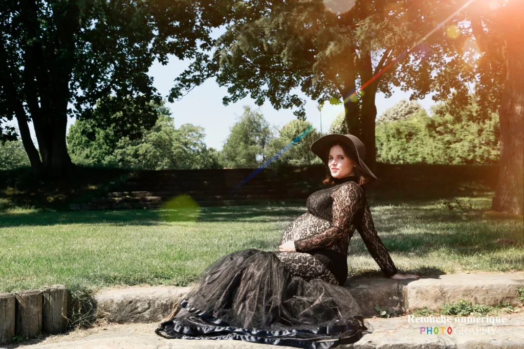 Photographe Grossesse Oise Portrait Detail