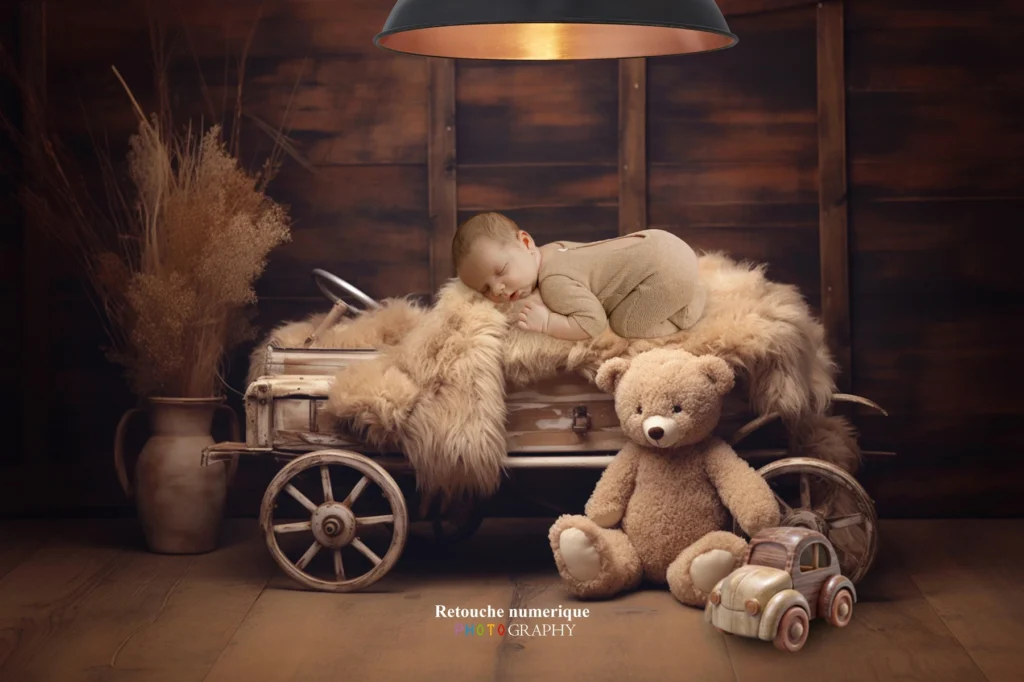 Photographe Naissance Oise Bebe Portrait Detail